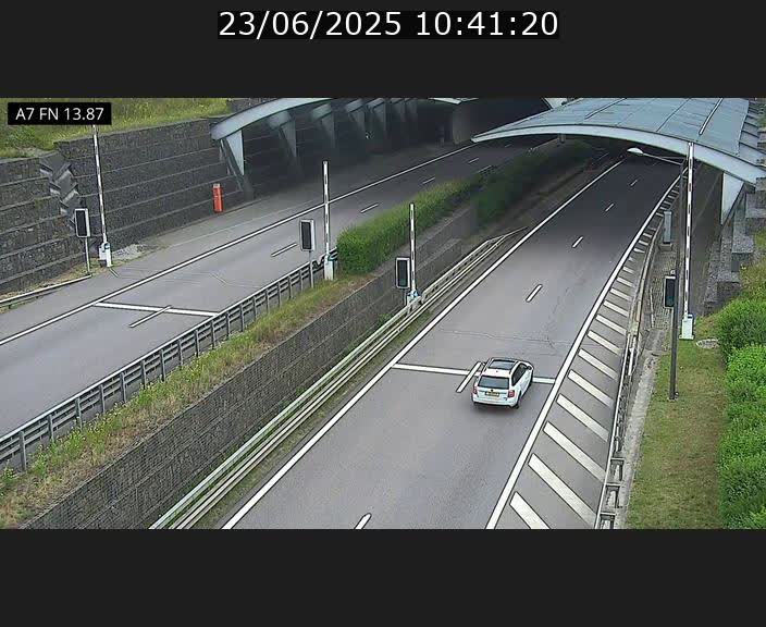 <h2>Caméra trafic Luxembourg - A7, Tunnel Gousselerbierg, entrée nord, direction Lorentzweiler</h2>