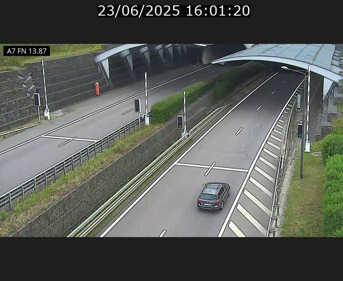 <h2>Caméra trafic Luxembourg - A7, Tunnel Gousselerbierg, entrée nord, direction Lorentzweiler</h2>