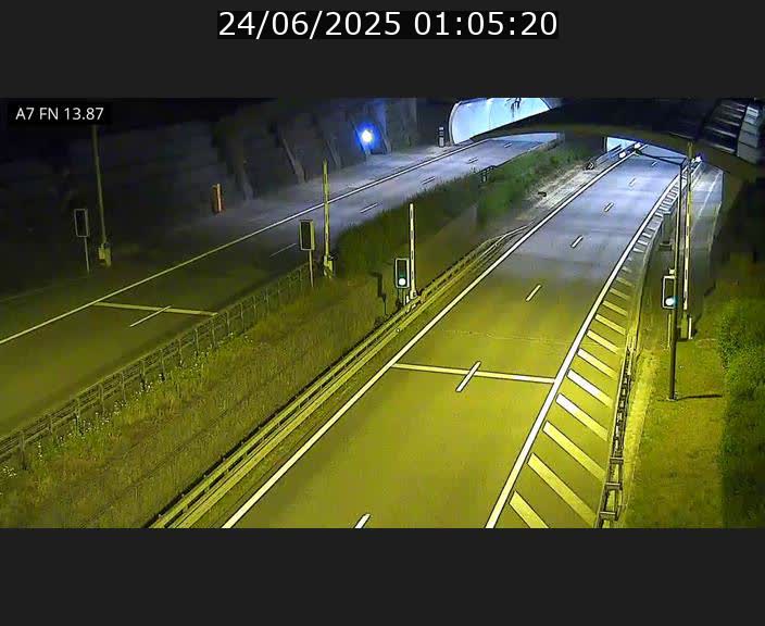 <h2>Caméra trafic Luxembourg - A7, Tunnel Gousselerbierg, entrée nord, direction Lorentzweiler</h2>