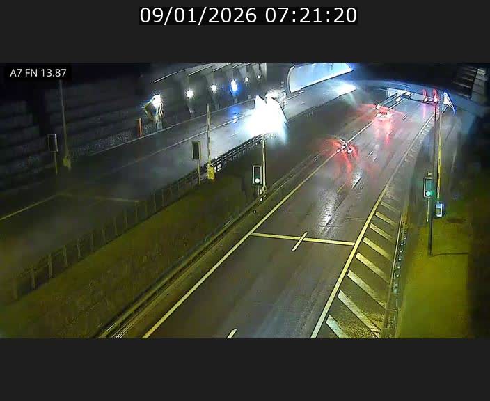 <h2>Caméra trafic Luxembourg - A7, Tunnel Gousselerbierg, entrée nord, direction Lorentzweiler</h2>