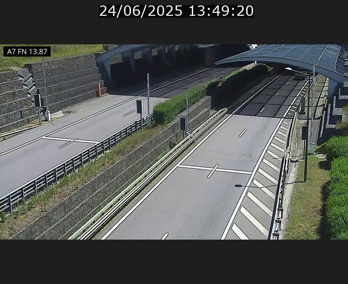 <h2>Caméra trafic Luxembourg - A7, Tunnel Gousselerbierg, entrée nord, direction Lorentzweiler</h2>