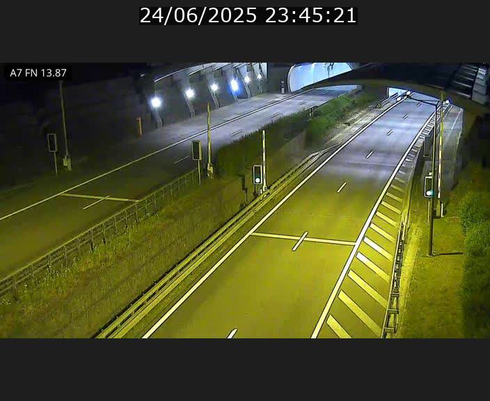 <h2>Caméra trafic Luxembourg - A7, Tunnel Gousselerbierg, entrée nord, direction Lorentzweiler</h2>
