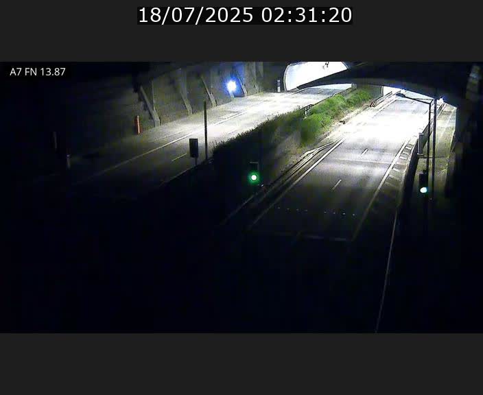 <h2>Caméra trafic Luxembourg - A7, Tunnel Gousselerbierg, entrée nord, direction Lorentzweiler</h2>