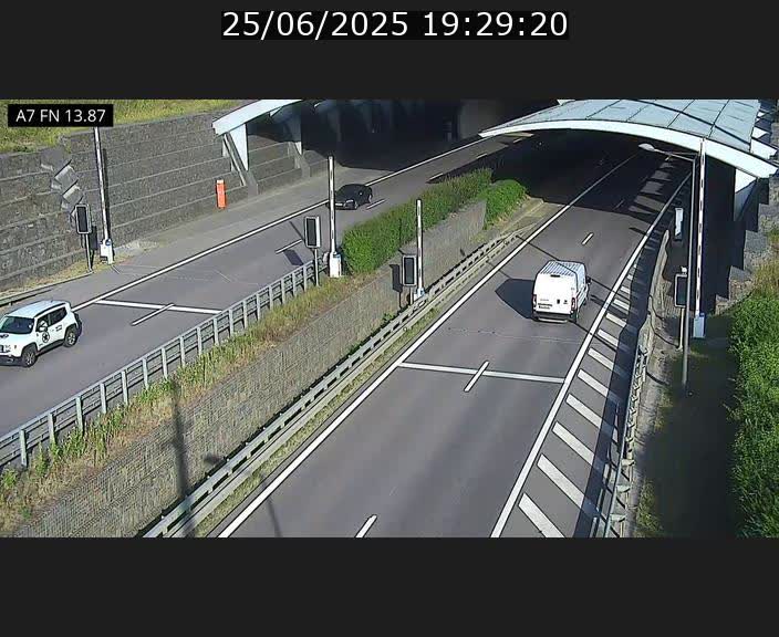 <h2>Caméra trafic Luxembourg - A7, Tunnel Gousselerbierg, entrée nord, direction Lorentzweiler</h2>