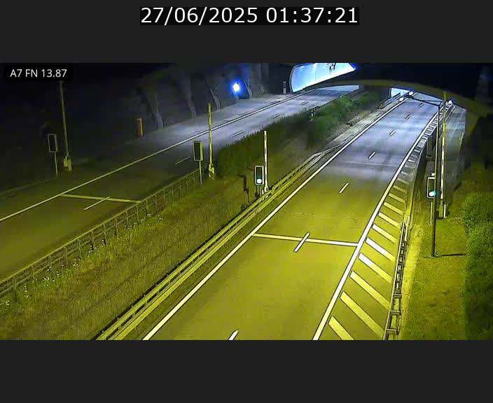 <h2>Caméra trafic Luxembourg - A7, Tunnel Gousselerbierg, entrée nord, direction Lorentzweiler</h2>