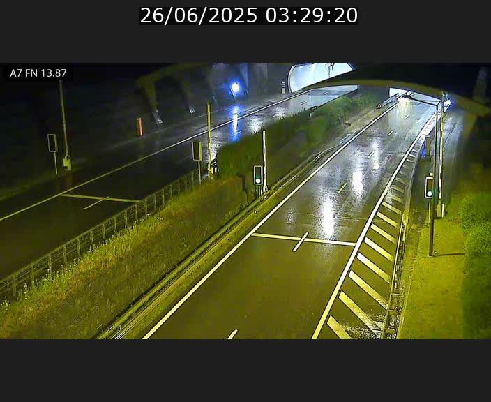 <h2>Caméra trafic Luxembourg - A7, Tunnel Gousselerbierg, entrée nord, direction Lorentzweiler</h2>