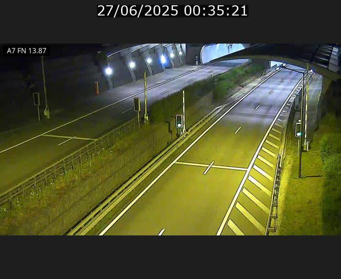 <h2>Caméra trafic Luxembourg - A7, Tunnel Gousselerbierg, entrée nord, direction Lorentzweiler</h2>