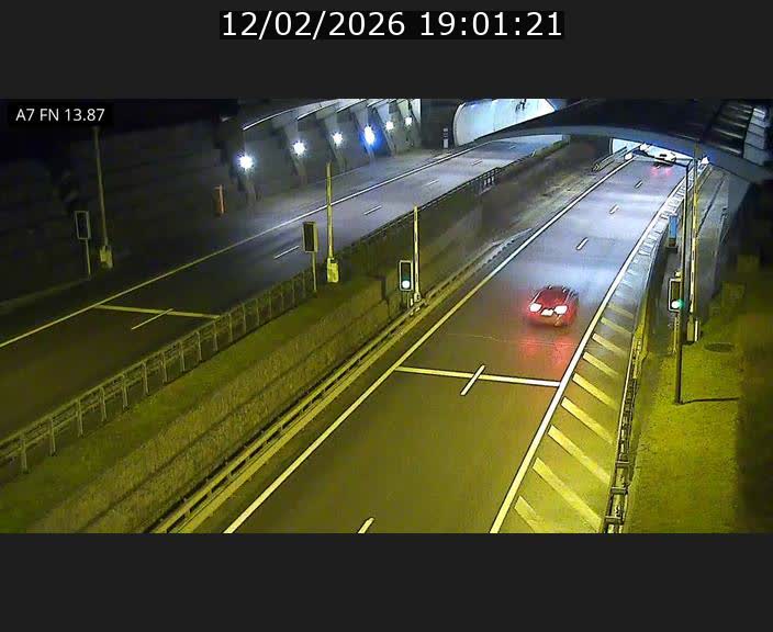 <h2>Caméra trafic Luxembourg - A7, Tunnel Gousselerbierg, entrée nord, direction Lorentzweiler</h2>