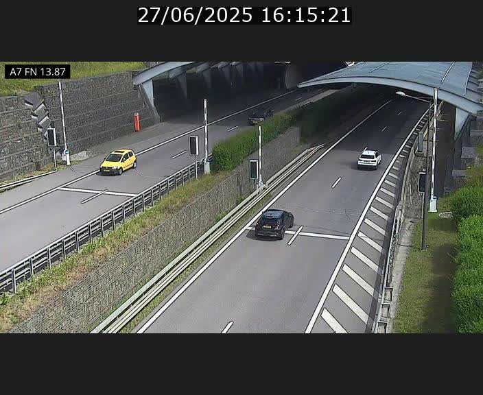 <h2>Caméra trafic Luxembourg - A7, Tunnel Gousselerbierg, entrée nord, direction Lorentzweiler</h2>