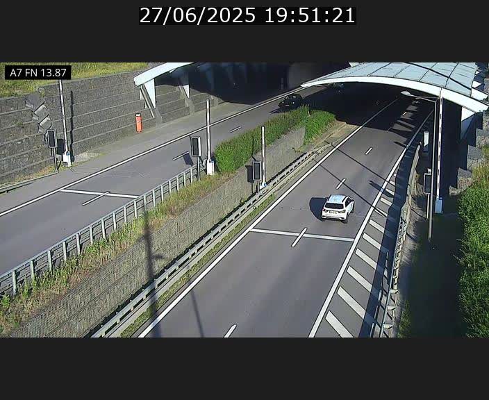 <h2>Caméra trafic Luxembourg - A7, Tunnel Gousselerbierg, entrée nord, direction Lorentzweiler</h2>