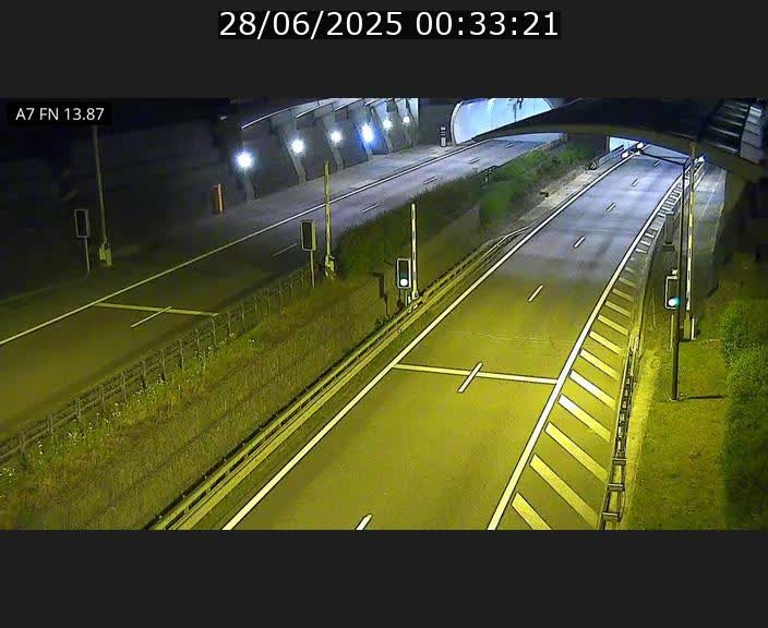 <h2>Caméra trafic Luxembourg - A7, Tunnel Gousselerbierg, entrée nord, direction Lorentzweiler</h2>