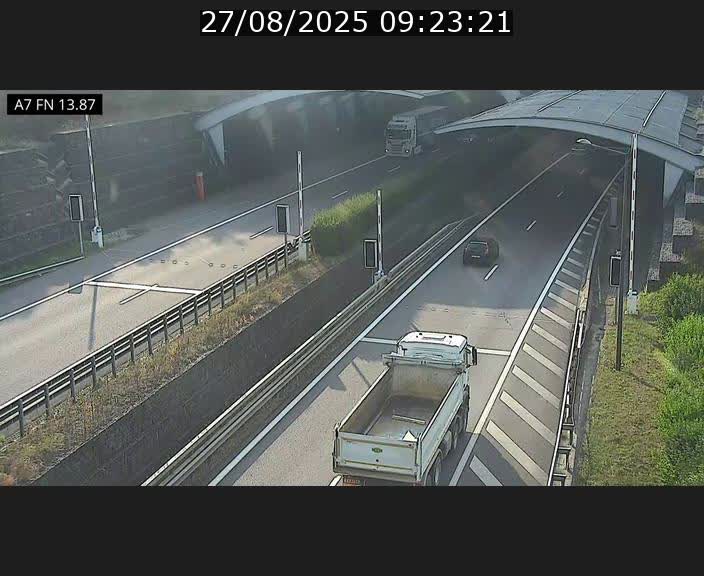 <h2>Caméra trafic Luxembourg - A7, Tunnel Gousselerbierg, entrée nord, direction Lorentzweiler</h2>