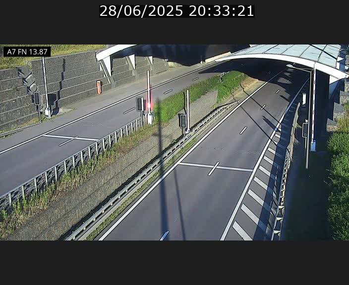 <h2>Caméra trafic Luxembourg - A7, Tunnel Gousselerbierg, entrée nord, direction Lorentzweiler</h2>