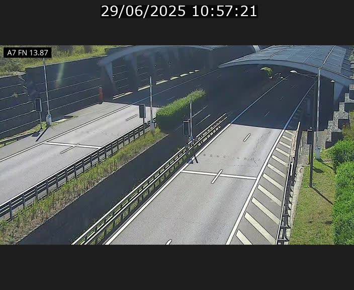 <h2>Caméra trafic Luxembourg - A7, Tunnel Gousselerbierg, entrée nord, direction Lorentzweiler</h2>