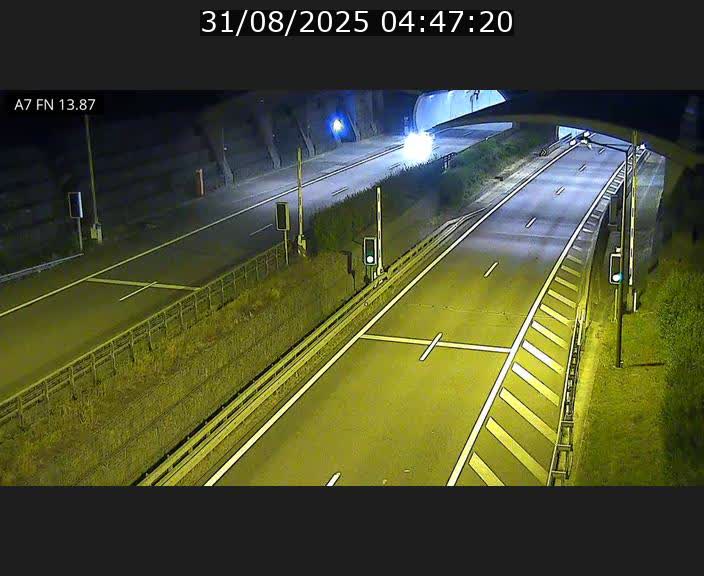 <h2>Caméra trafic Luxembourg - A7, Tunnel Gousselerbierg, entrée nord, direction Lorentzweiler</h2>