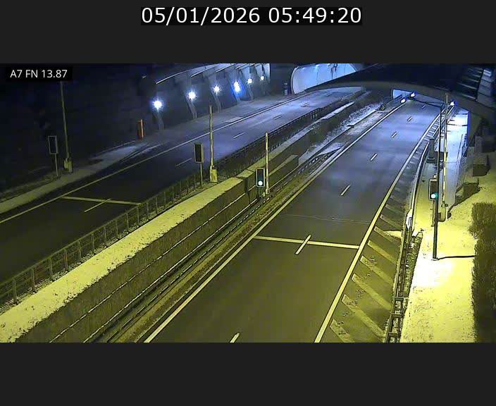 <h2>Caméra trafic Luxembourg - A7, Tunnel Gousselerbierg, entrée nord, direction Lorentzweiler</h2>