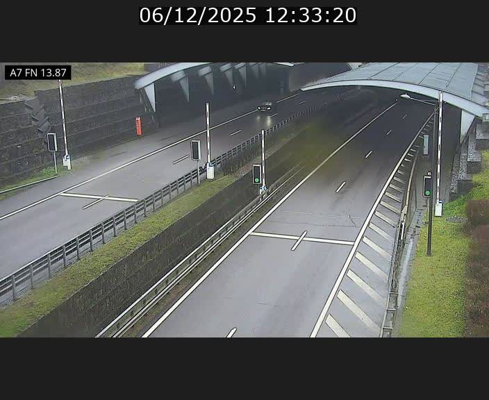<h2>Caméra trafic Luxembourg - A7, Tunnel Gousselerbierg, entrée nord, direction Lorentzweiler</h2>