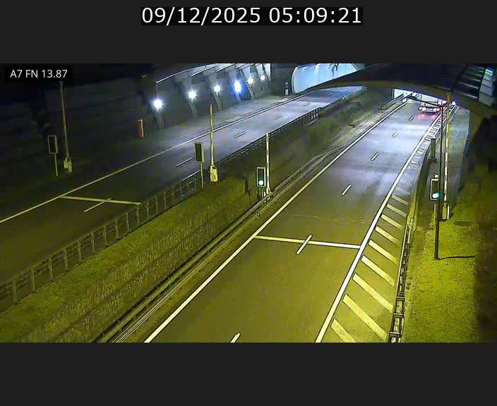 <h2>Caméra trafic Luxembourg - A7, Tunnel Gousselerbierg, entrée nord, direction Lorentzweiler</h2>