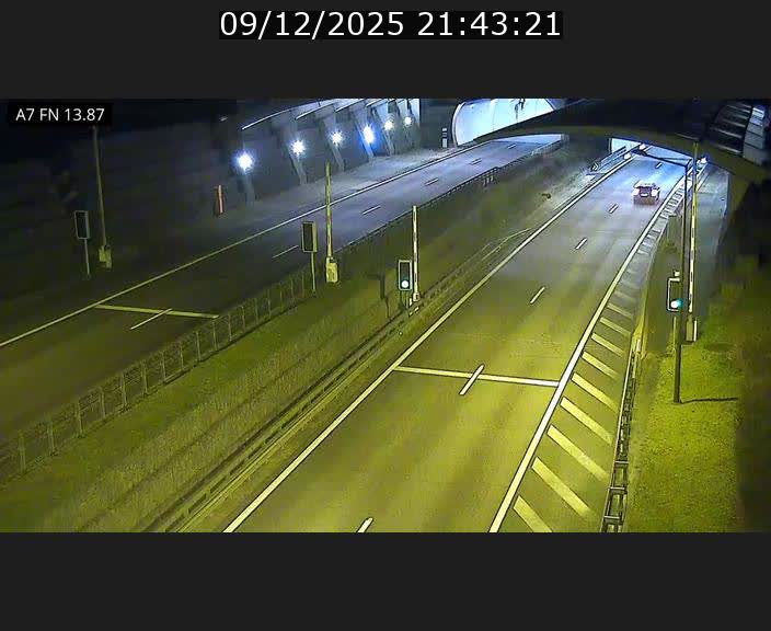 <h2>Caméra trafic Luxembourg - A7, Tunnel Gousselerbierg, entrée nord, direction Lorentzweiler</h2>