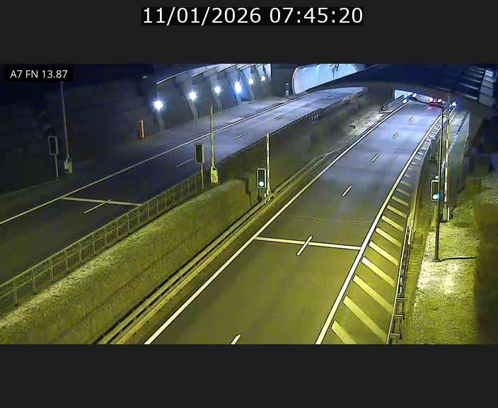 <h2>Caméra trafic Luxembourg - A7, Tunnel Gousselerbierg, entrée nord, direction Lorentzweiler</h2>