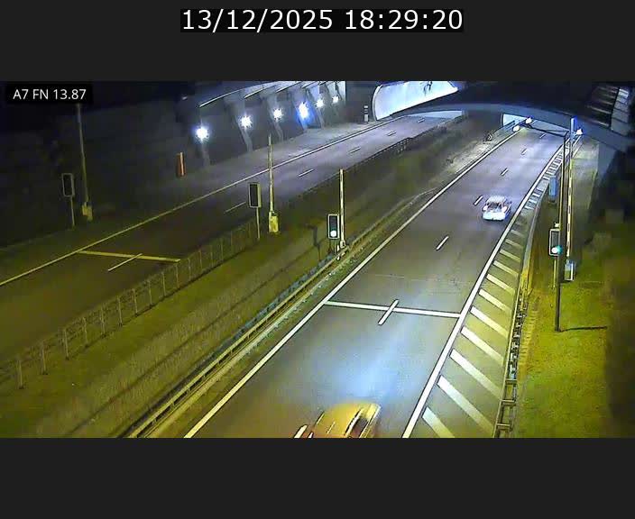<h2>Caméra trafic Luxembourg - A7, Tunnel Gousselerbierg, entrée nord, direction Lorentzweiler</h2>