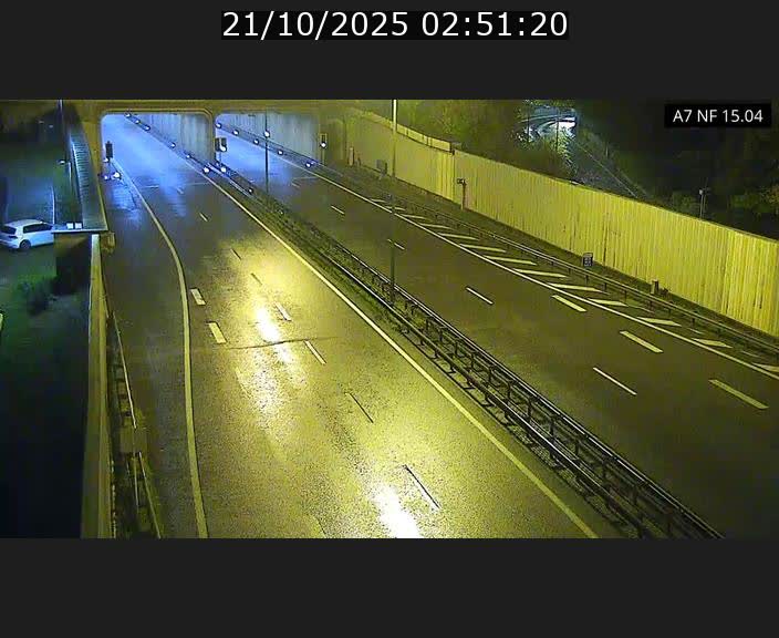 <h2>Caméra trafic Luxembourg - A7, Tunnel Mersch, entrée sud, direction Ettelbruck</h2>
