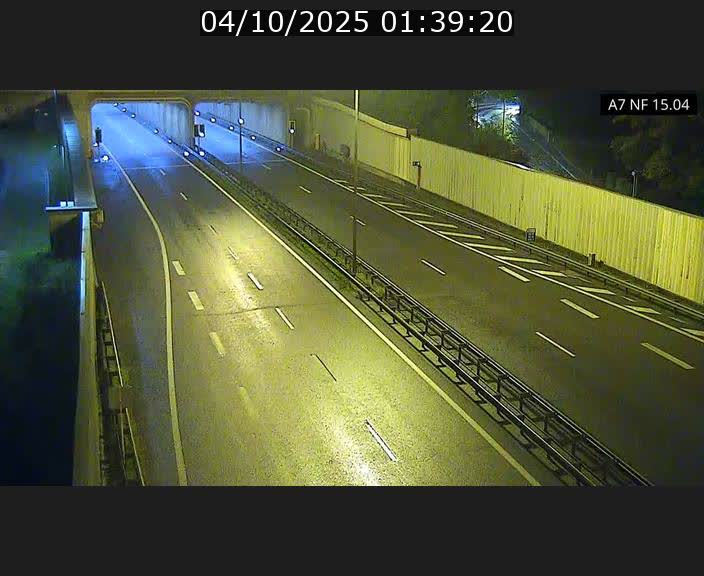 <h2>Caméra trafic Luxembourg - A7, Tunnel Mersch, entrée sud, direction Ettelbruck</h2>