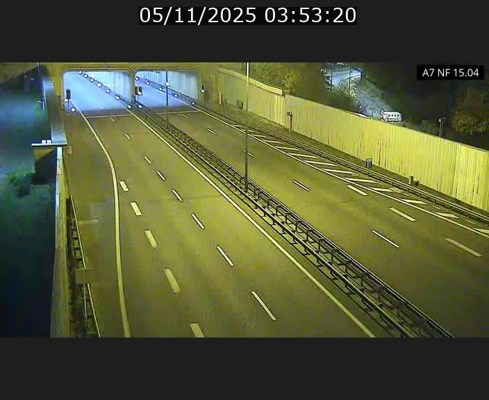 <h2>Caméra trafic Luxembourg - A7, Tunnel Mersch, entrée sud, direction Ettelbruck</h2>
