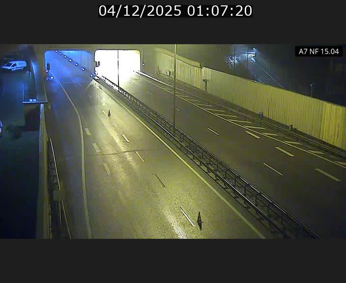 <h2>Caméra trafic Luxembourg - A7, Tunnel Mersch, entrée sud, direction Ettelbruck</h2>