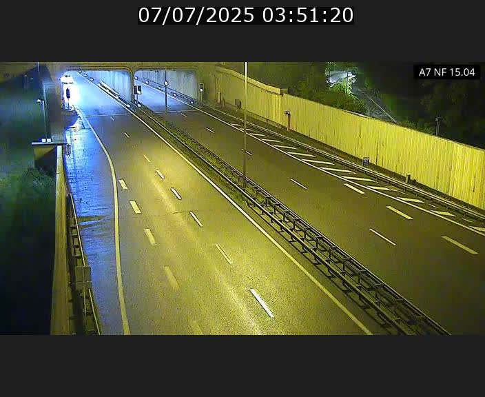 <h2>Caméra trafic Luxembourg - A7, Tunnel Mersch, entrée sud, direction Ettelbruck</h2>