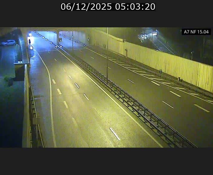 <h2>Caméra trafic Luxembourg - A7, Tunnel Mersch, entrée sud, direction Ettelbruck</h2>