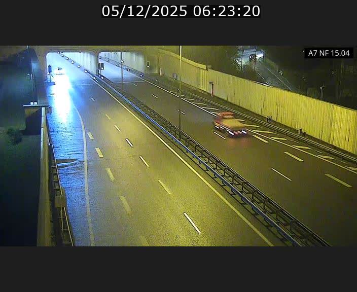 <h2>Caméra trafic Luxembourg - A7, Tunnel Mersch, entrée sud, direction Ettelbruck</h2>