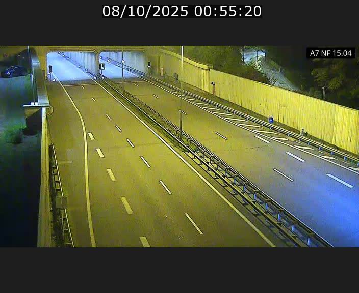 <h2>Caméra trafic Luxembourg - A7, Tunnel Mersch, entrée sud, direction Ettelbruck</h2>