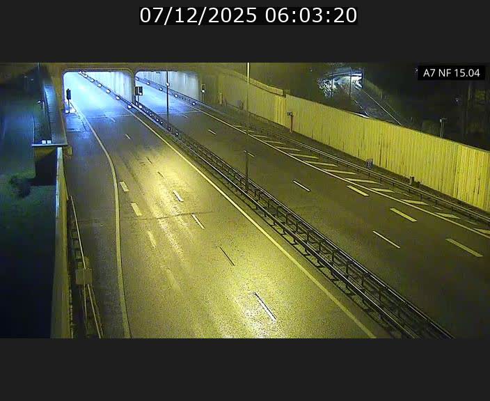 <h2>Caméra trafic Luxembourg - A7, Tunnel Mersch, entrée sud, direction Ettelbruck</h2>