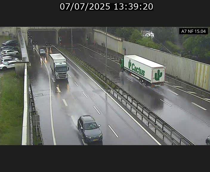 <h2>Caméra trafic Luxembourg - A7, Tunnel Mersch, entrée sud, direction Ettelbruck</h2>