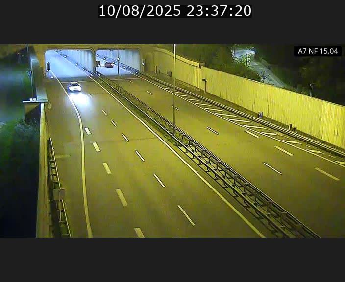<h2>Caméra trafic Luxembourg - A7, Tunnel Mersch, entrée sud, direction Ettelbruck</h2>