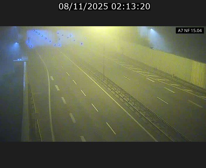 <h2>Caméra trafic Luxembourg - A7, Tunnel Mersch, entrée sud, direction Ettelbruck</h2>