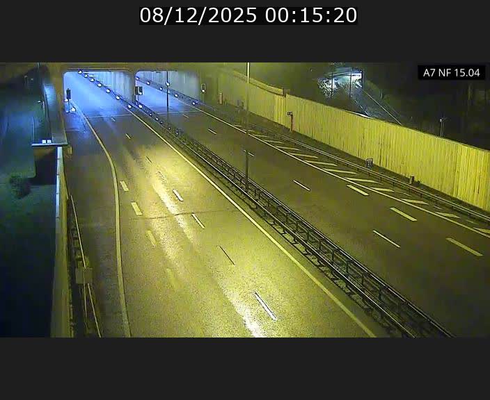 <h2>Caméra trafic Luxembourg - A7, Tunnel Mersch, entrée sud, direction Ettelbruck</h2>