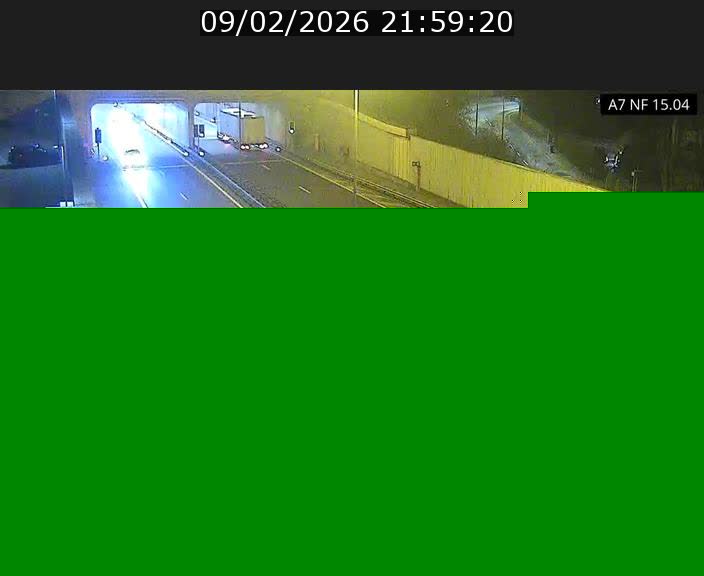 <h2>Caméra trafic Luxembourg - A7, Tunnel Mersch, entrée sud, direction Ettelbruck</h2>