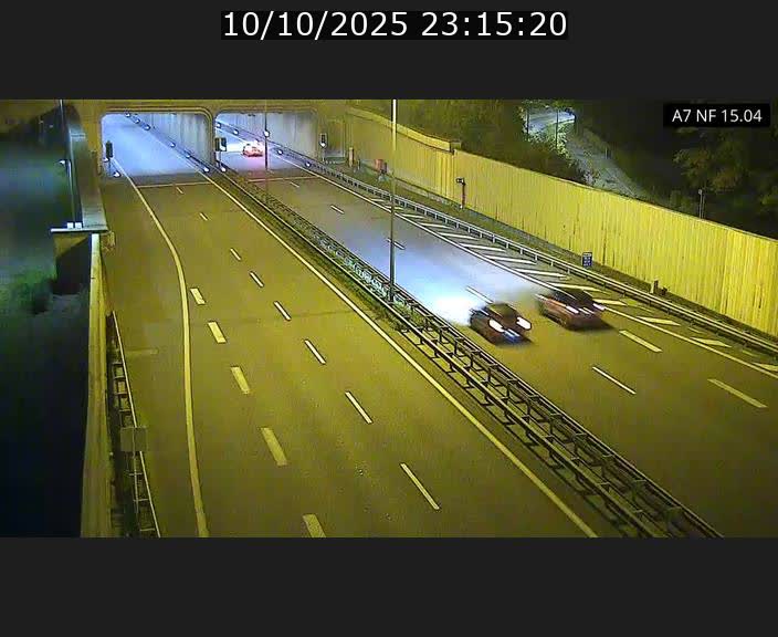<h2>Caméra trafic Luxembourg - A7, Tunnel Mersch, entrée sud, direction Ettelbruck</h2>