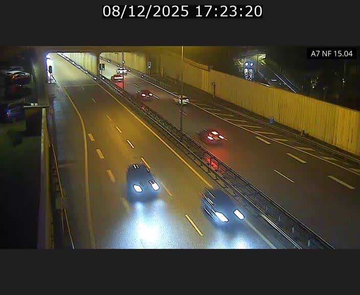 <h2>Caméra trafic Luxembourg - A7, Tunnel Mersch, entrée sud, direction Ettelbruck</h2>