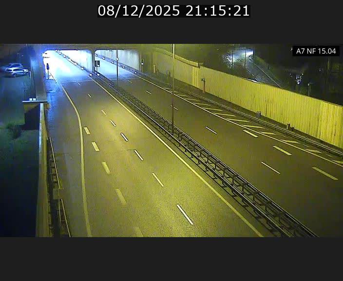 <h2>Caméra trafic Luxembourg - A7, Tunnel Mersch, entrée sud, direction Ettelbruck</h2>