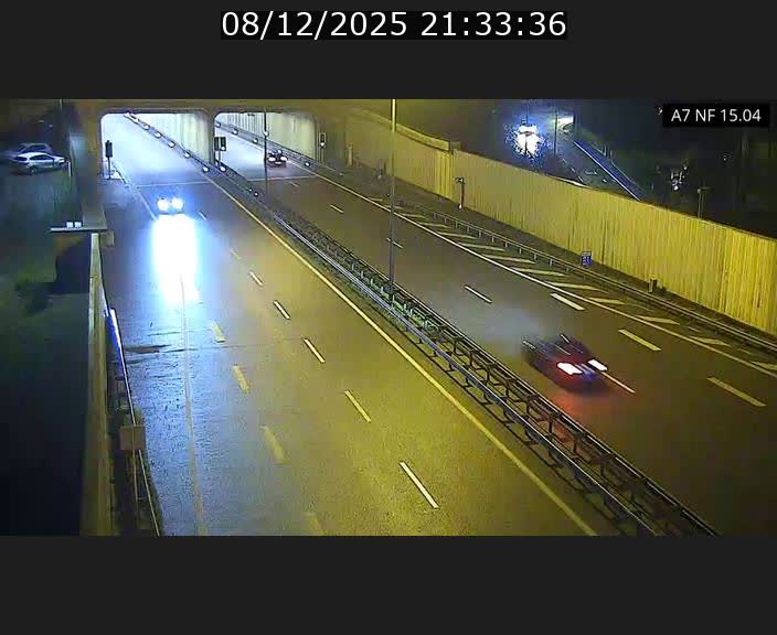 <h2>Caméra trafic Luxembourg - A7, Tunnel Mersch, entrée sud, direction Ettelbruck</h2>