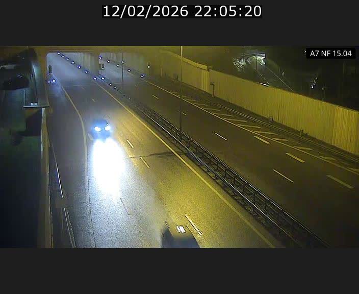 <h2>Caméra trafic Luxembourg - A7, Tunnel Mersch, entrée sud, direction Ettelbruck</h2>