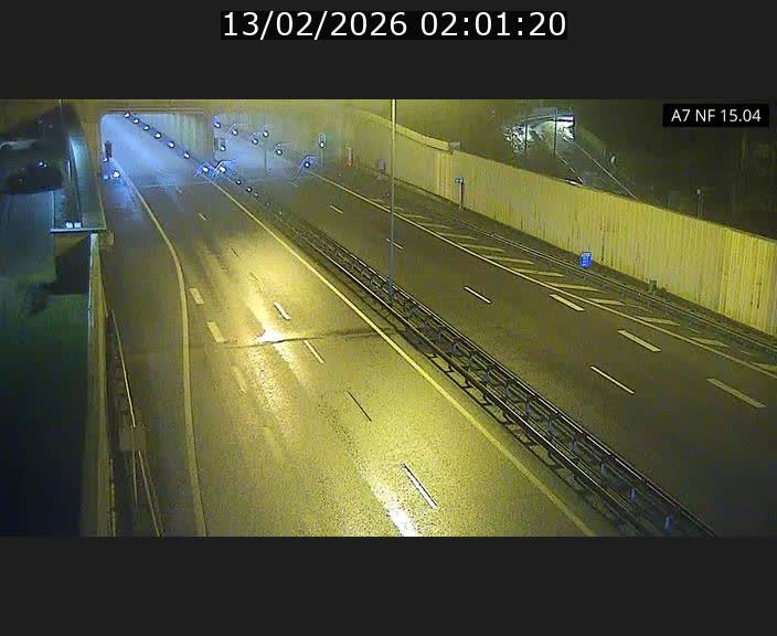 <h2>Caméra trafic Luxembourg - A7, Tunnel Mersch, entrée sud, direction Ettelbruck</h2>