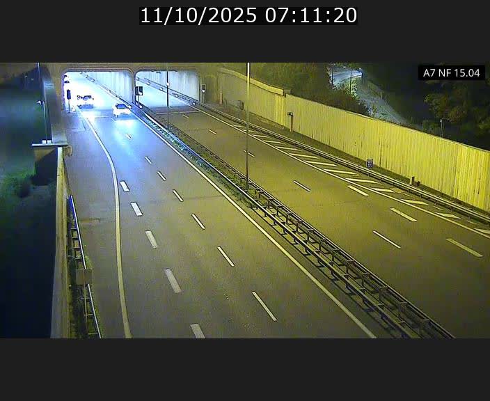 <h2>Caméra trafic Luxembourg - A7, Tunnel Mersch, entrée sud, direction Ettelbruck</h2>