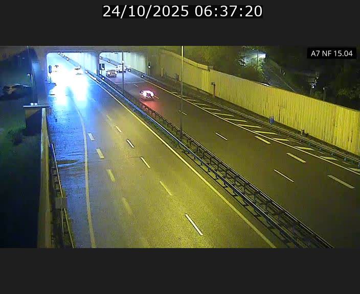 <h2>Caméra trafic Luxembourg - A7, Tunnel Mersch, entrée sud, direction Ettelbruck</h2>