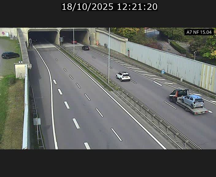 <h2>Caméra trafic Luxembourg - A7, Tunnel Mersch, entrée sud, direction Ettelbruck</h2>