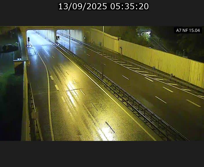 <h2>Caméra trafic Luxembourg - A7, Tunnel Mersch, entrée sud, direction Ettelbruck</h2>