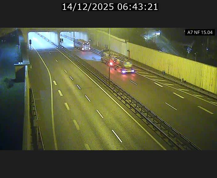 <h2>Caméra trafic Luxembourg - A7, Tunnel Mersch, entrée sud, direction Ettelbruck</h2>